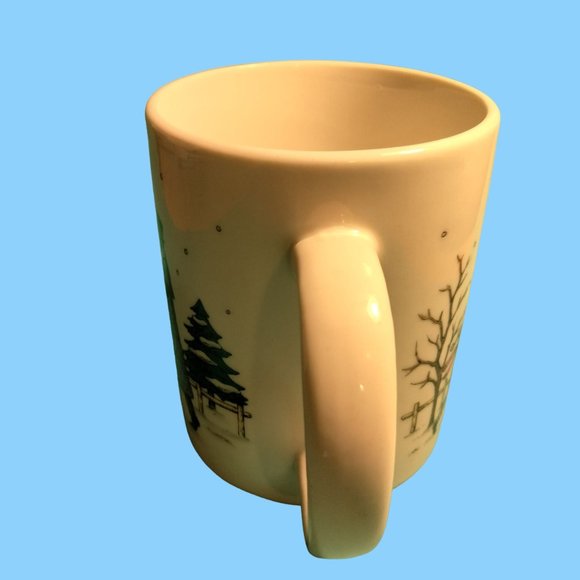 Studio Nova Christmas Coffee Cup Victorian Scene Shopping Christmas Tree - Picture 5 of 9